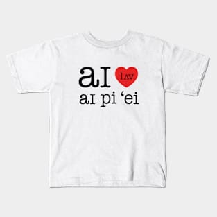 I Love IPA Kids T-Shirt